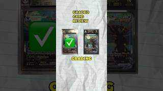 TURNING OUR CARDS INTO BLACK LABELS?! 🤯🔍 GRADED CARD REVIEW #shorts #pokemoncards #pokemontcg