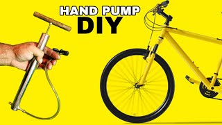 Homemade Portable Mini Air Pump For Bicycle