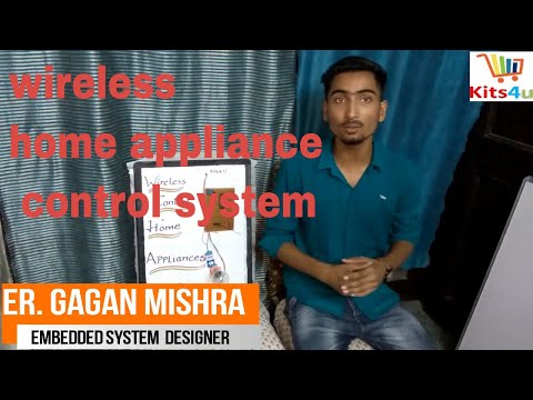 wireless home appliance control system using 8051 microcontroller in hindi