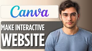 How to Make an Interactive Website in Canva | Step-by-Step Tutorial 2025