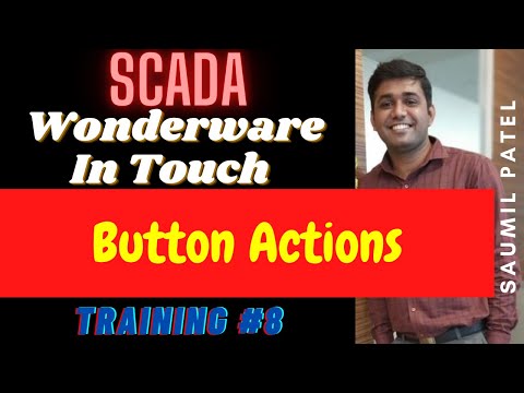 SCADA Training 8 - Use of Button Action