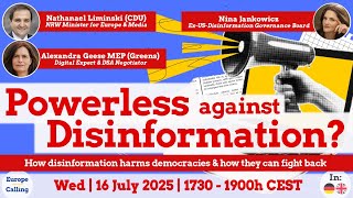 #234 "Powerless against disinformation? – How democracies can fight back" (English version)