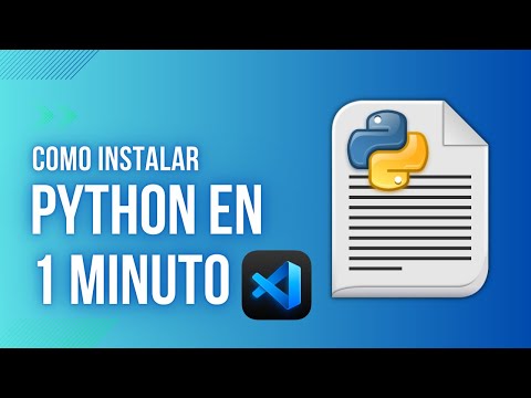 Como INSTALAR PYTHON en 1 MINUTO tutorial RAPIDO 🐍💛💙 #python #tutoriales