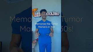 Memorize the Tumor Markers in 30s!🌡️ #shorts #medstudent #medschool #medicalschool #usmle #med