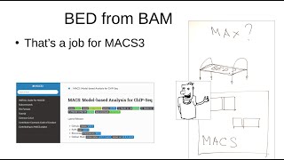 1.1. Making BED files with MACS3 in python