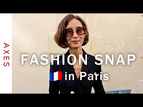 [Street snap in paris]Interviews with charismatic Japanese editors and journalists!