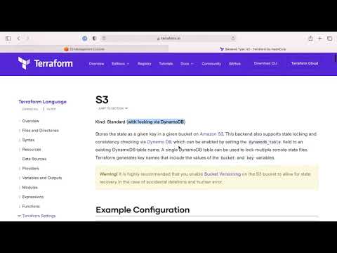 Terraform State Locking with DynamoDB