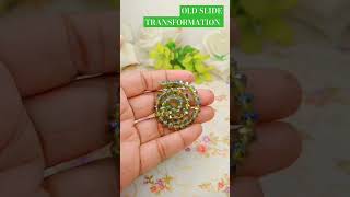 OMG 😱😳😳 OLD SLIDE TRANSFORMATION #accessories #satisfying #shorts