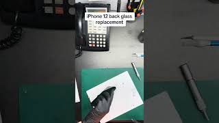 This iPhones back glass was shattered! #phonerepair #jacobrosstech #iphone #iphonerepair