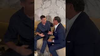 Founder Jacob Arabo gifts Cristiano Twin Turbo Furious Baguette #shorts #watches #cristianoronaldo