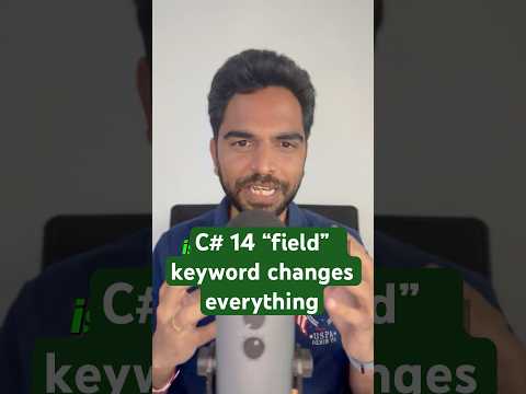 STOP Using C# Properties the Old Way - Try "field" in C# 14! #dotnet #csharp #programming