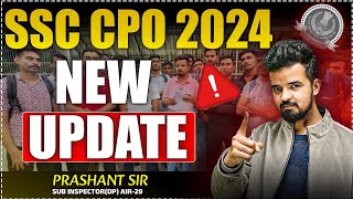 SSC CPO Result 2024 | New Update | Prashant Solanki Sir | Ranker Gurukul #ssccporesult