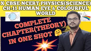 complete chapter(theory) in one shot|chapter11 human eye and colourful world in one shot|g physics