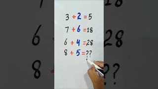 math IQ test for genuis😜#shortvideo #braintestsolution #iqtestonline #testandlearn #iqtest#challenge