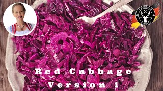 Authentic German Red Cabbage / Version 1 - Rotkohl  ✪ MyGerman.Recipes