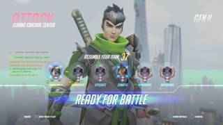 Overwatch: Capture the flag gameplay AS ROBO KARATE KID