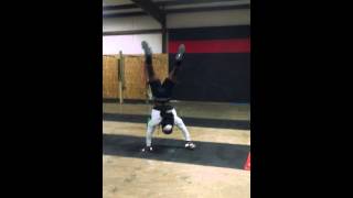 Handstand Walk Obstacle course Plus 5x Kipping HSP