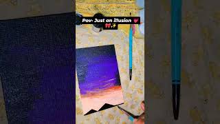 Painting 🎨🖌️ an Imagination 🦋 #canvaart #canvas #art #drawing #acrylicpainting