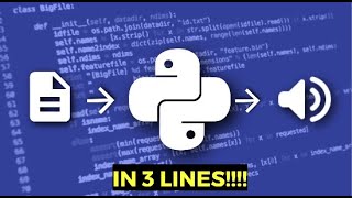 Text-to-Speech in Python: Convert Text to Voice Easily | Step-by-Step Tutorial (2024)