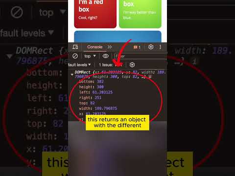 Do THIS to get an element's position #JavaScript