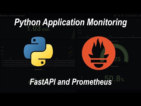 Add custom metrics to FastAPI Server with prometheus_client | Python Application Monitoring