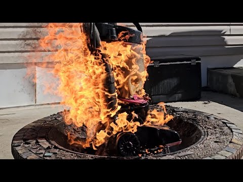 I TORCHED a Vacuum! Here's What Happened!