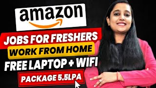 Amazon Recruitment 2023 | Work From Home Jobs | Amazon Hiring Freshers | Amazon Job Vacancy 2023