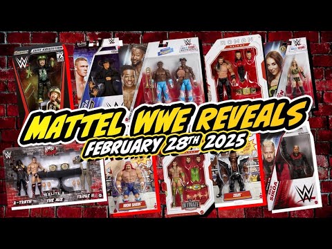 WWE Mattel Reveals For February 28, 2025! Oh Baby!