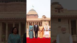 PM attends ceremonial reception for President João Lourenço of Angola at Rashtrapati Bhavan