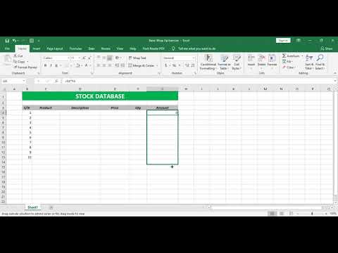 Basic Excel Wrap Up