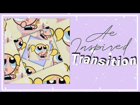 Ae inspired transitions on alight motion
