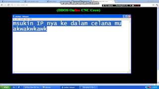 Cara menggunakan DDOS tools V3.1.avi