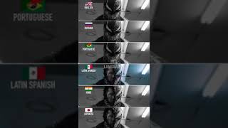 “We are Venom” in 6 different languages #shorts #venom2