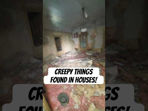 CREEPY Things Found in Houses #shorts #haunted #creepy
