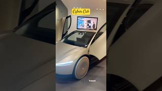 Cyber cab 🚕 first look 👌👊 #tesla #cybercab #autonmous #ai #cars #supercars @tesla