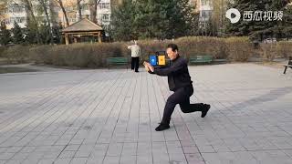 齊齊哈爾張立群老師演練林北居傳薜顛系形意十二形
