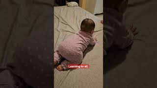 Baby is learning to sit. #baby #youtube #fyp #sub #youtubevideo #subscribe #cute #youtubeshorts