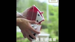 雙面磁性擦窗器 玻璃厚度3-8mm款 防墜高樓擦窗神器 擦玻璃 玻璃刮 刮擦一體清潔器【ZJ0205】
