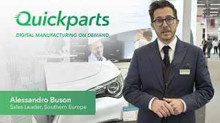 Appearance Models from Quickparts - Formnext 2021 Interview with Alessandro Buson
