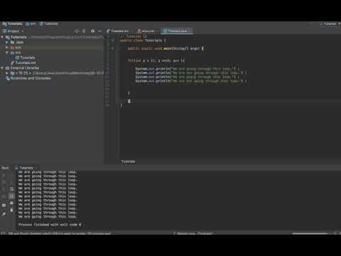 Java Programming Tutorial - 12 - For Loops