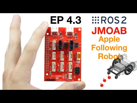 JMOAB x ROS2 | EP. 4.3 | Coding on Cart Control to Follow Apples