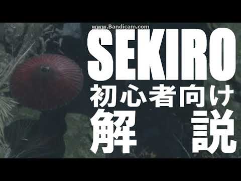 [SEKIRO-隻狼-] SEKIRO初心者向け解説