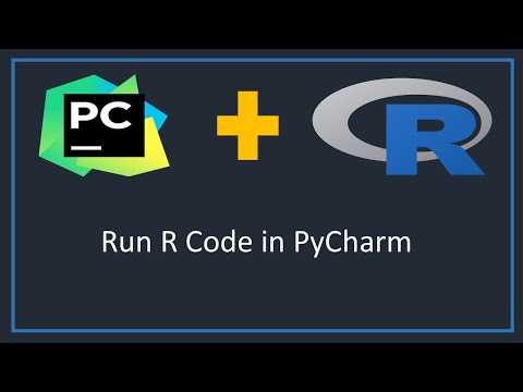 r programming in PyCharm | How to run r program in py charm