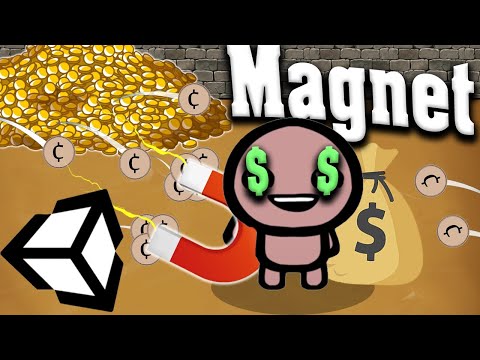 Unity 2D Magnet / AoE Pickup Collectibles