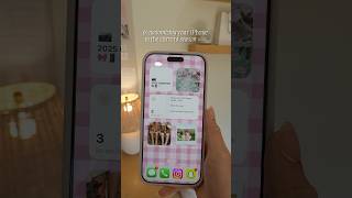 spring iphone aesthetic inspo! 🌷🎀🩷 #iphone #ios18