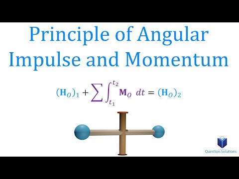 Principle of Angular Impulse and Momentum (Learn to solve any problem)