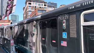 Loop Bound CTA Brown Line L 🚇 Arriving @ Chicago/Fraklin