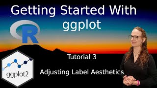 ggplot Tutorial #3: Master Label Aesthetics—Size, Font, Color & More🎨
