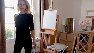 How to create a simple art studio at home