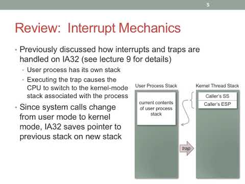Lecture 14 System Calls Fa2017
